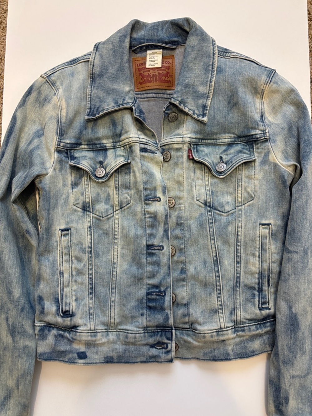 Levi's Faded Light Blue Denim Jacket